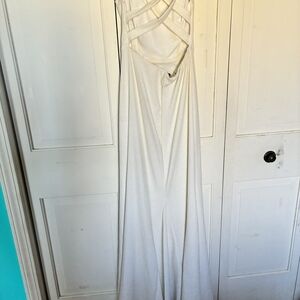 Speechless White Dress with Sparkle Detail